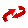 Two Red Arrow - 100x100